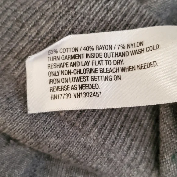 Merona grey XXL cardigan - Picture 6 of 11